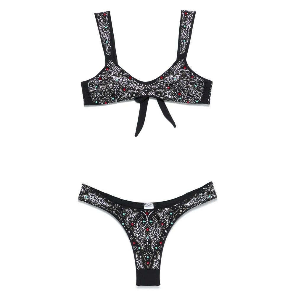 Venuja Bikini With Rhinestone